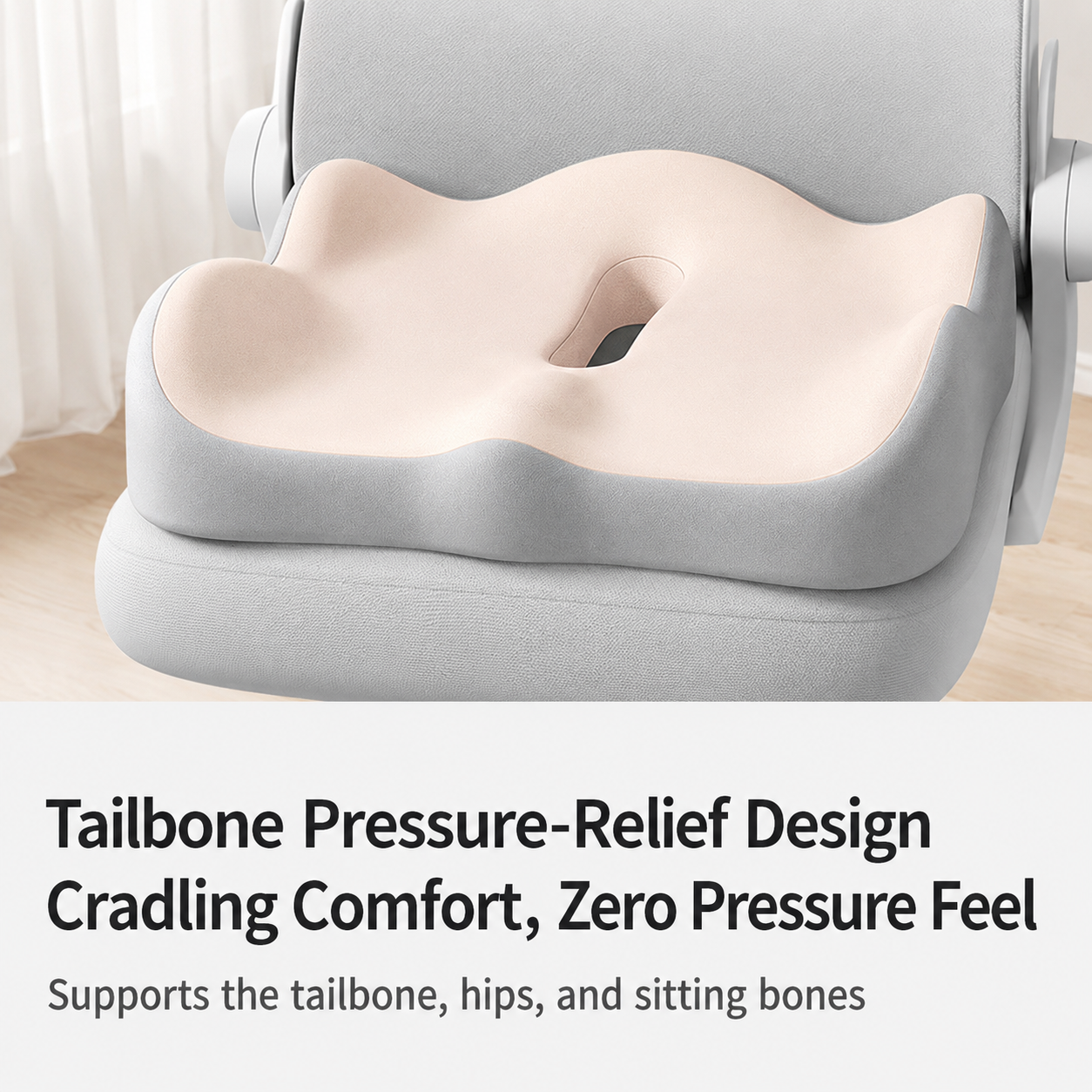 Ergonomic Memory Foam Seat Cushion