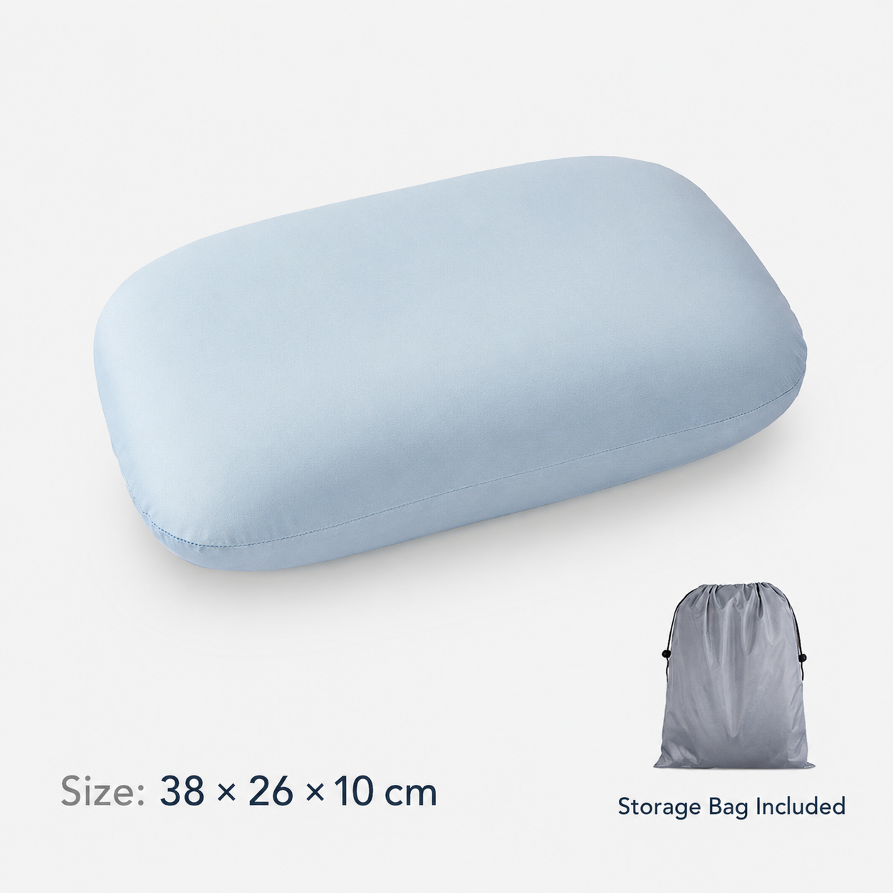 Cooling Memory Foam Nap Pillow