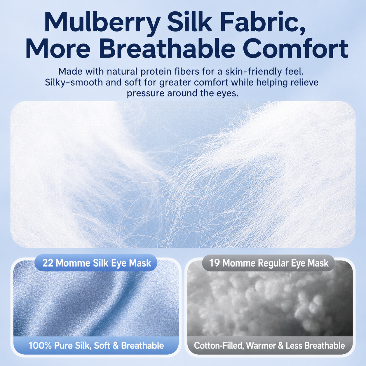 22 Momme Mulberry Silk Sleep Mask