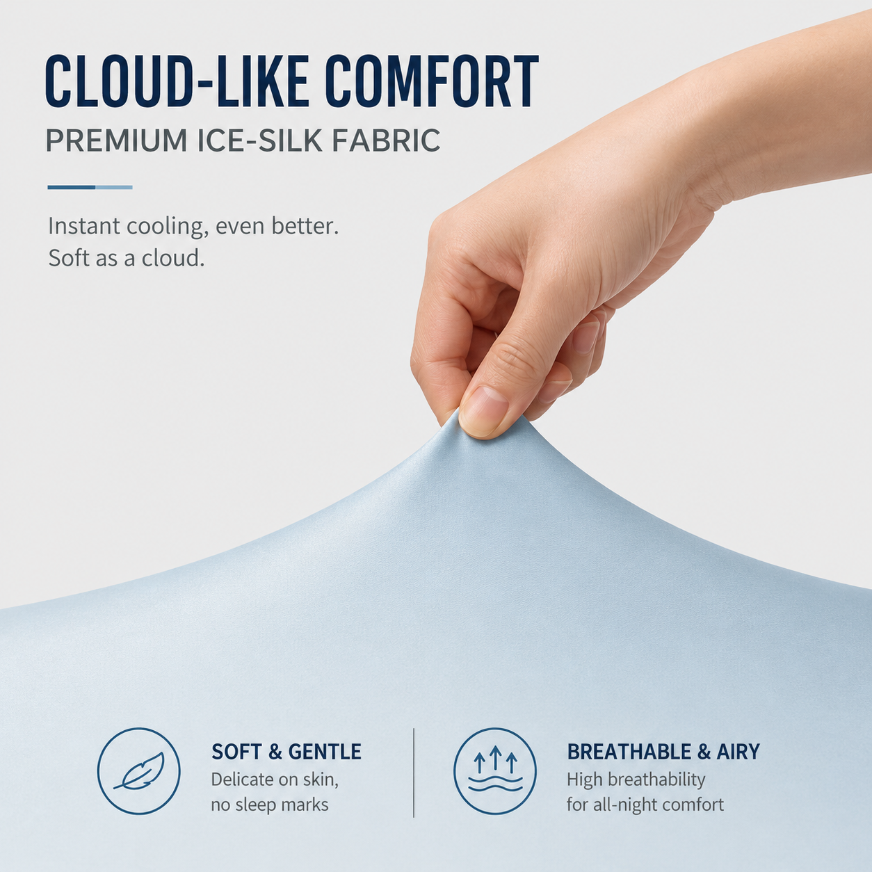 Cooling Memory Foam Nap Pillow