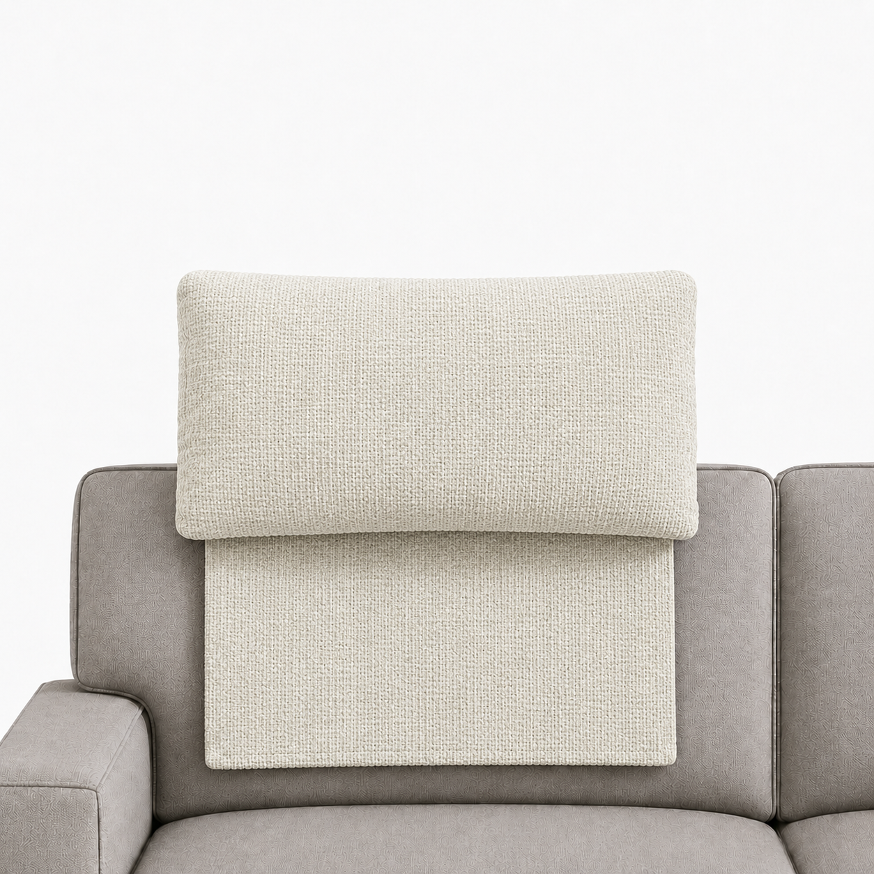Raised Sofa Headrest Support Cushion