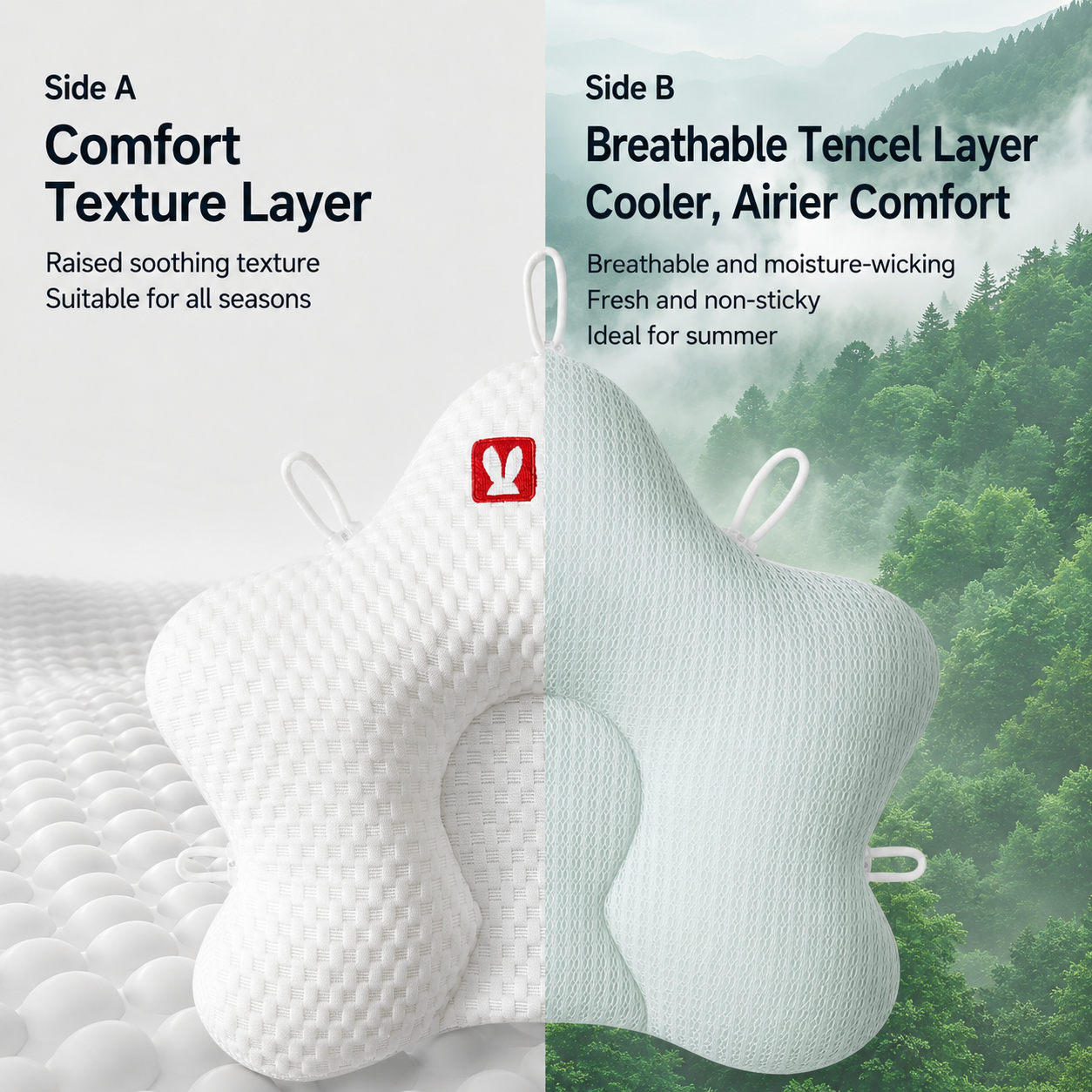 Adjustable Baby Head Support Pillow