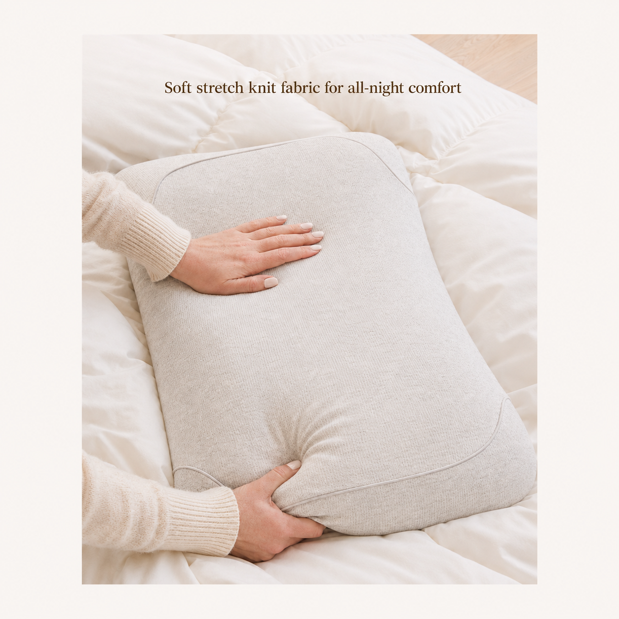Soy-Based Memory Foam Neck Pillow