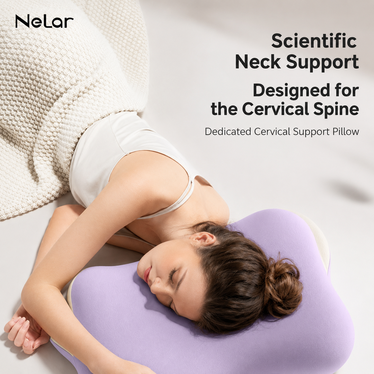 CloudWing Ergonomic Neck Support Pillow