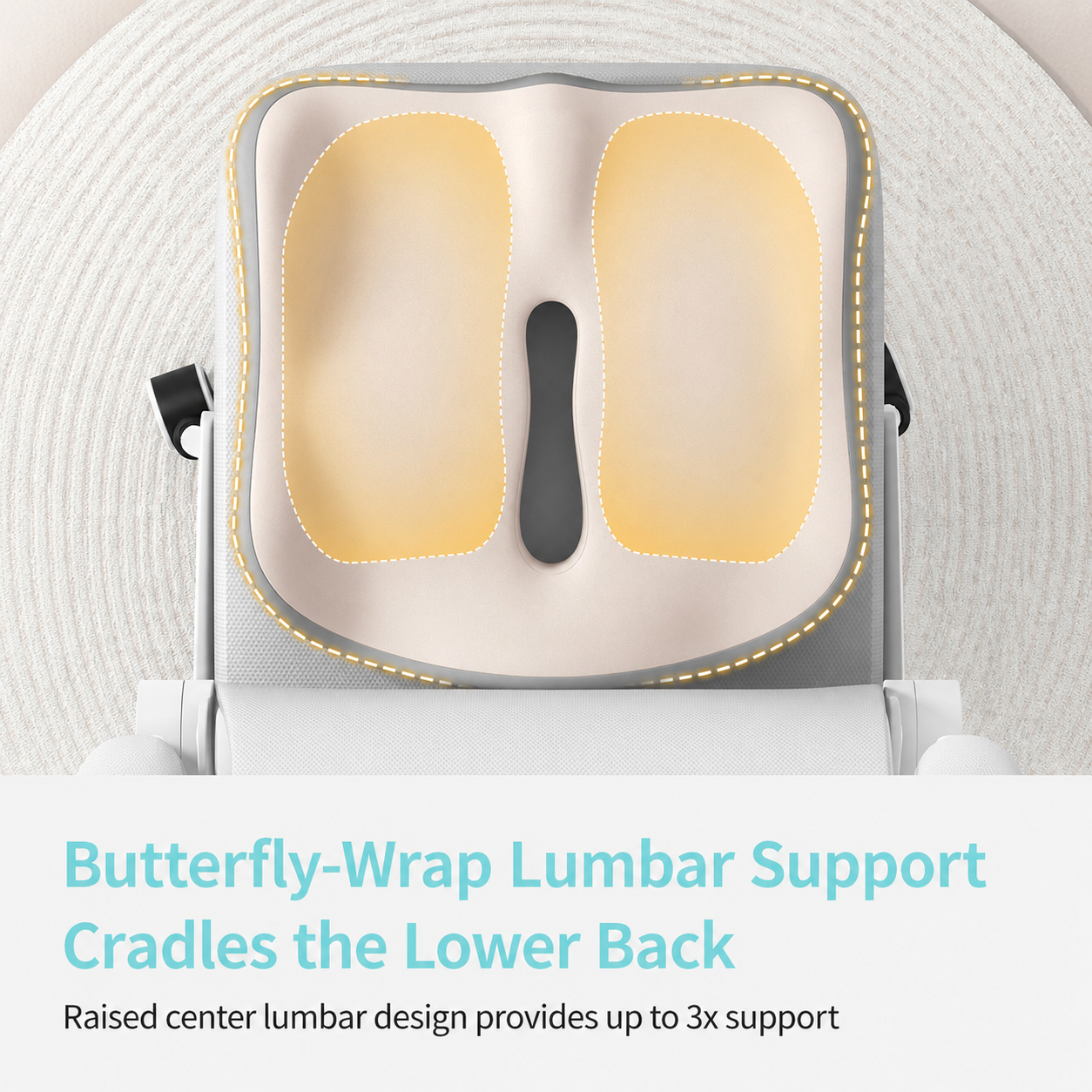 Ergonomic Memory Foam Seat Cushion