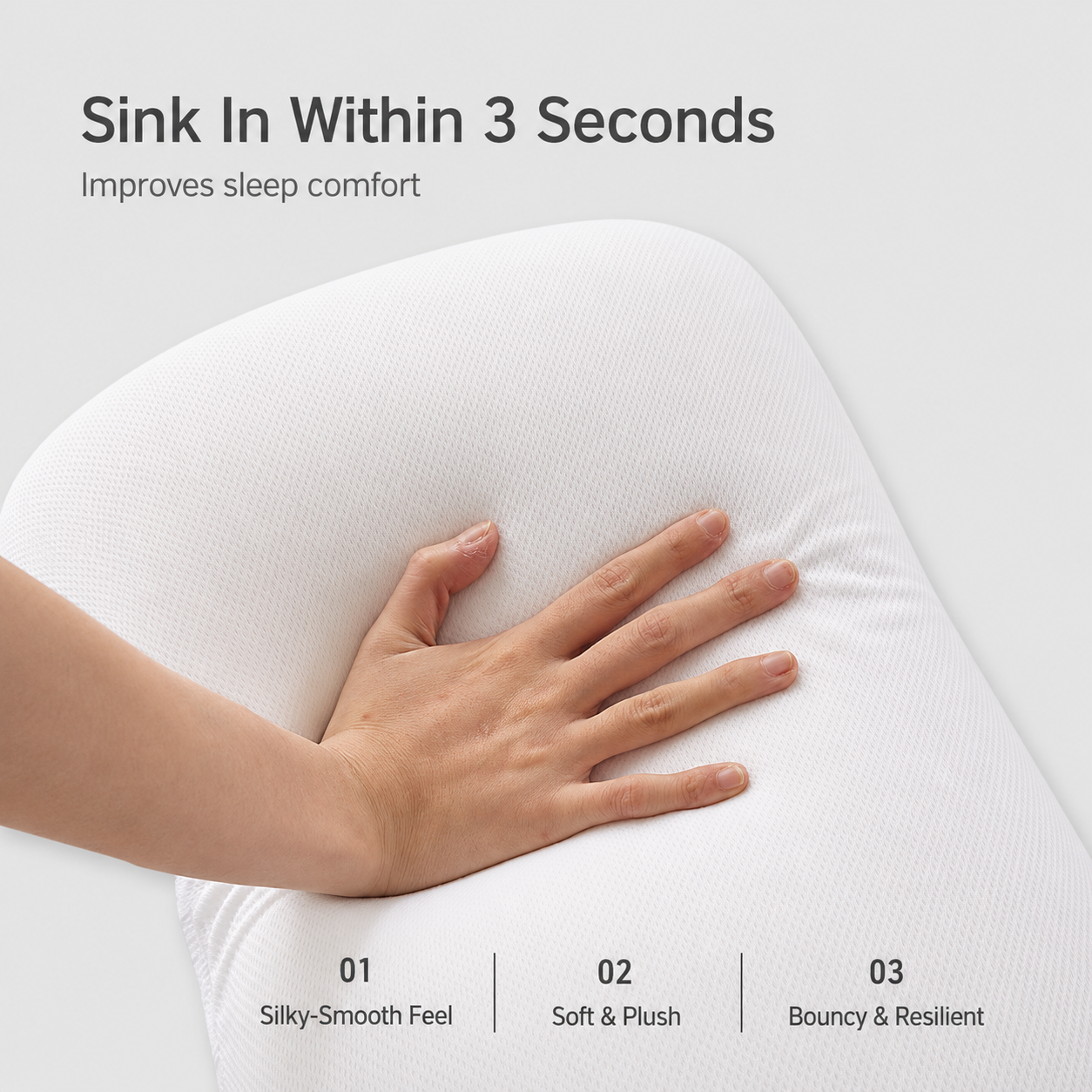 Cooling Memory Foam Nap Pillow